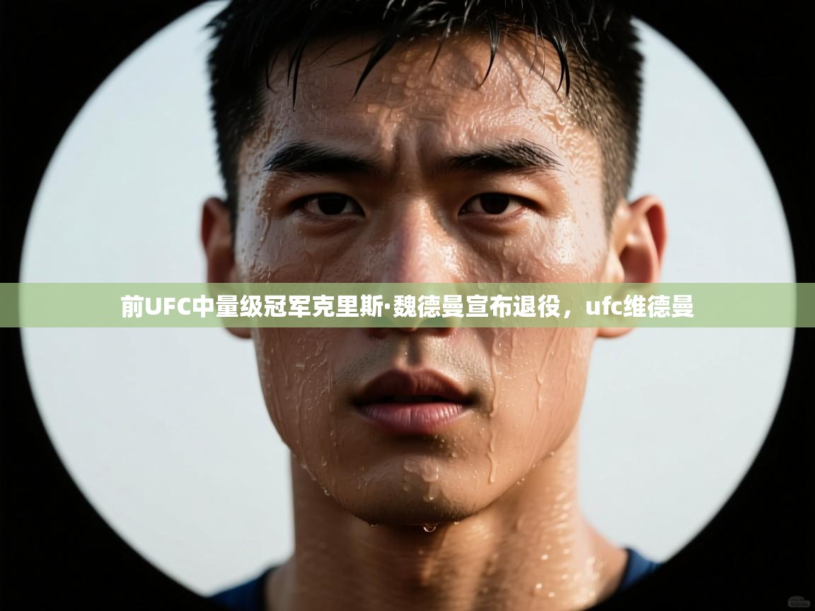 前UFC中量级冠军克里斯·魏德曼宣布退役，ufc维德曼  第1张