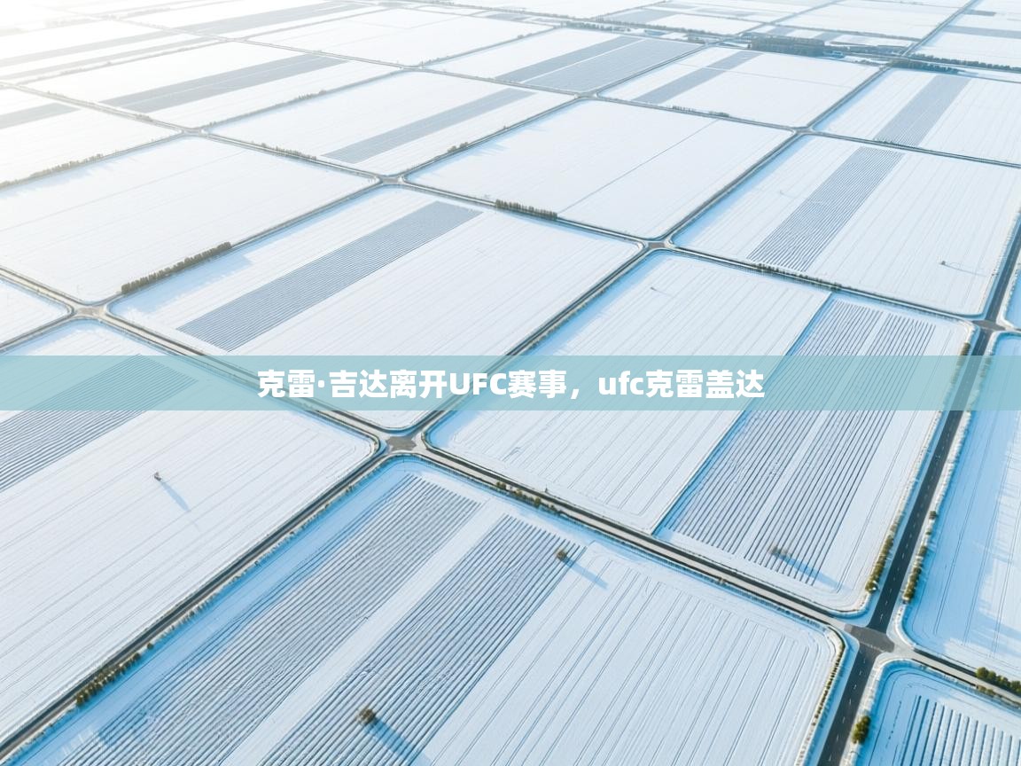 克雷·吉达离开UFC赛事,ufc克雷盖达 第1张