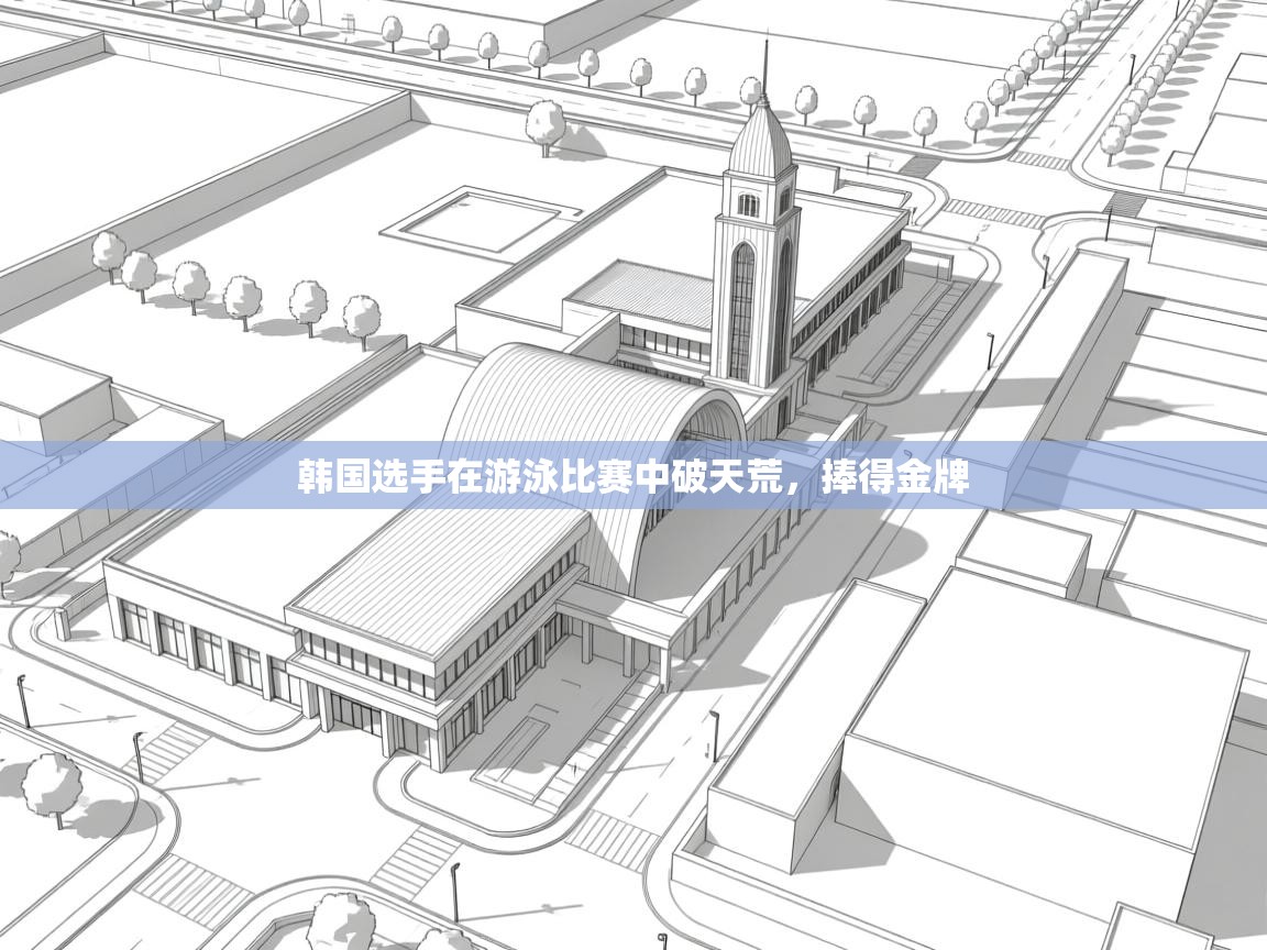 韩国选手在游泳比赛中破天荒,捧得金牌 第1张