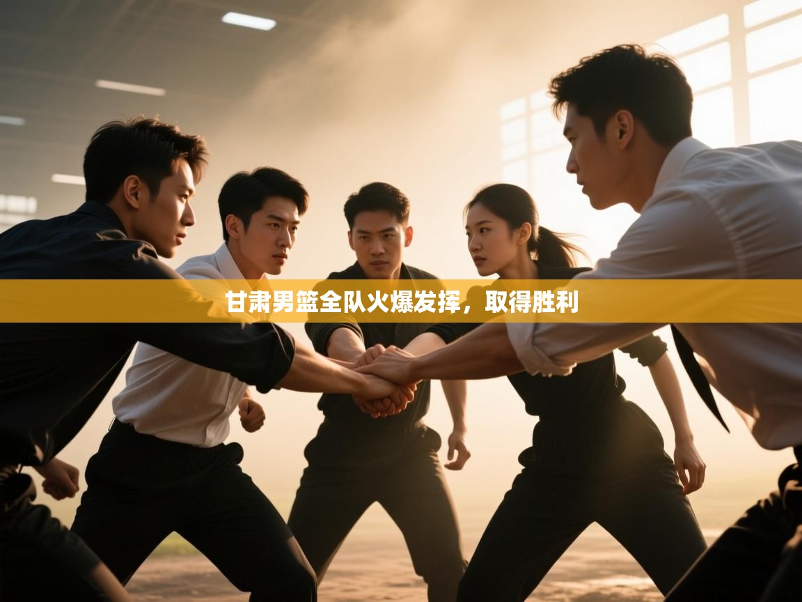 甘肃男篮全队火爆发挥，取得胜利  第1张