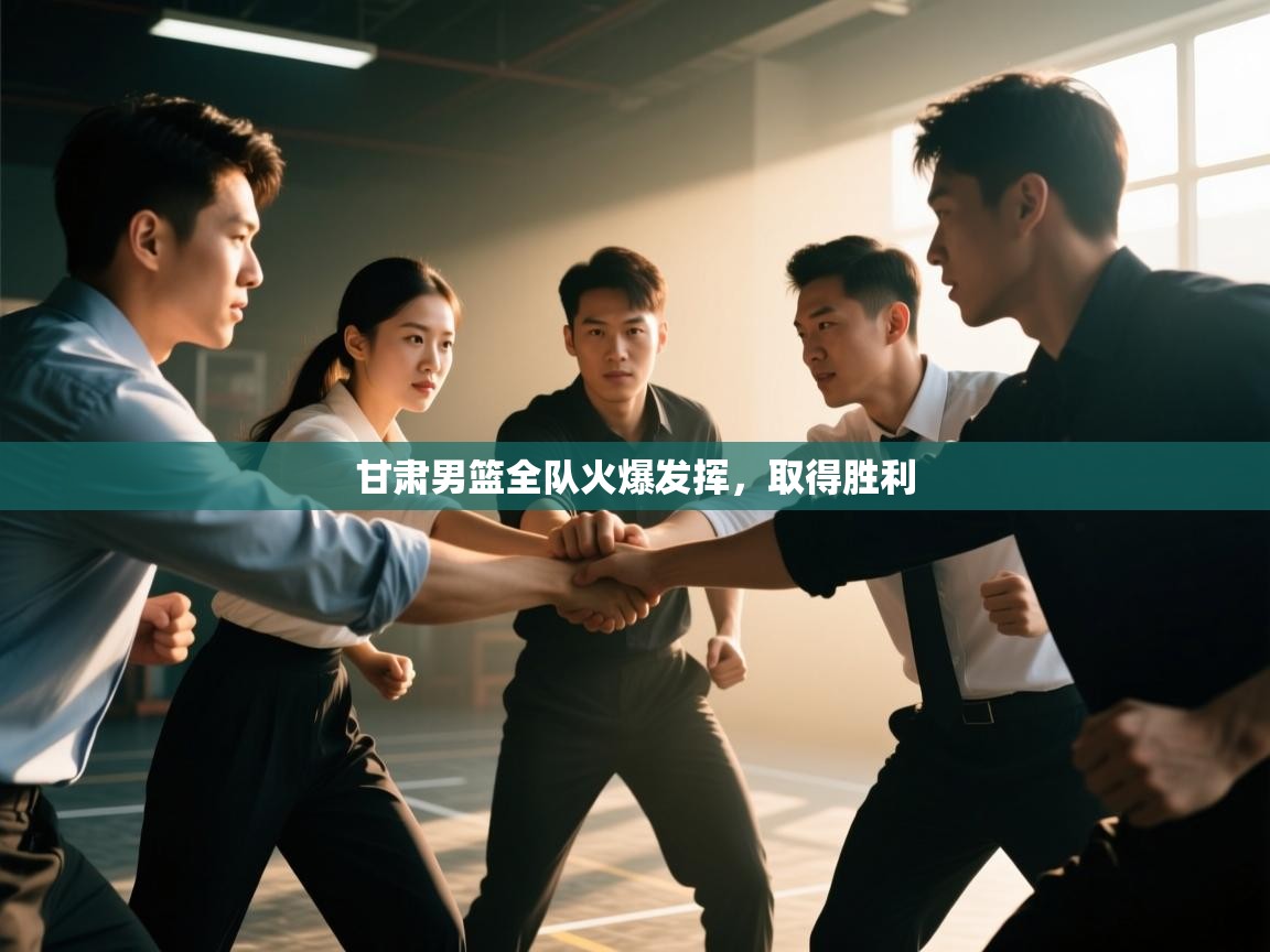 甘肃男篮全队火爆发挥，取得胜利  第2张