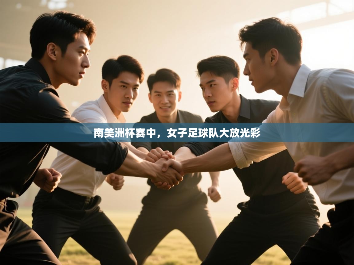 南美洲杯赛中，女子足球队大放光彩